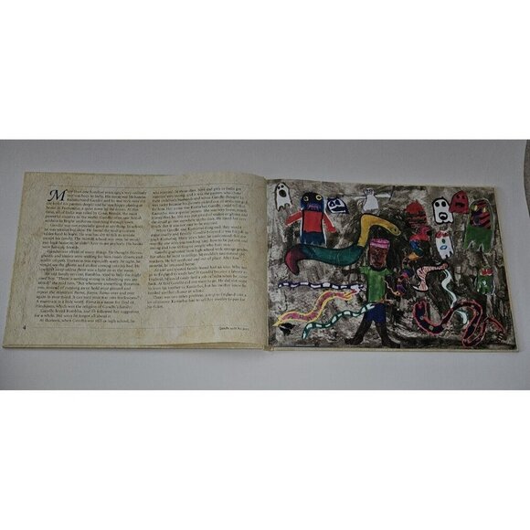 Our Gandhi Hardcover Book Child of Fear Man of Freedom V Mylo Schaaf Easwaran - Picture 8 of 9